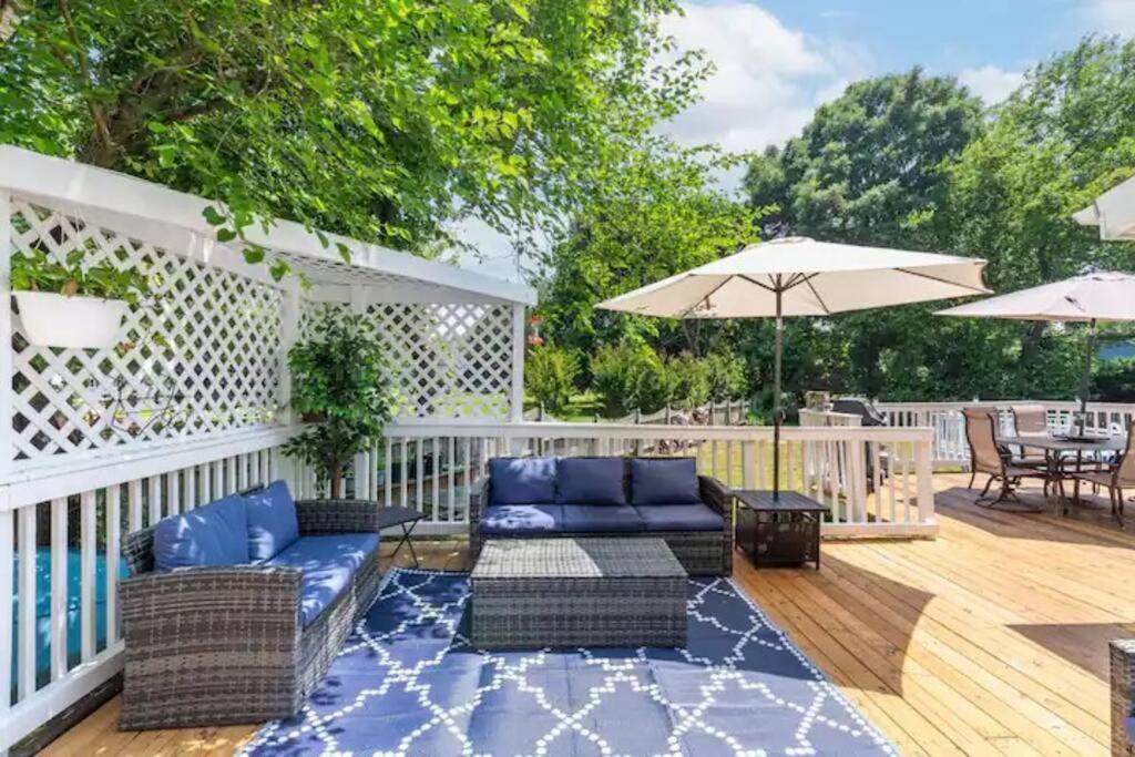 Lrge 5 Bedroom 9 Beds Near Dc-Pool, Hot Tub, Gym, Game Rm, Fire Pit Bowie Exterior foto