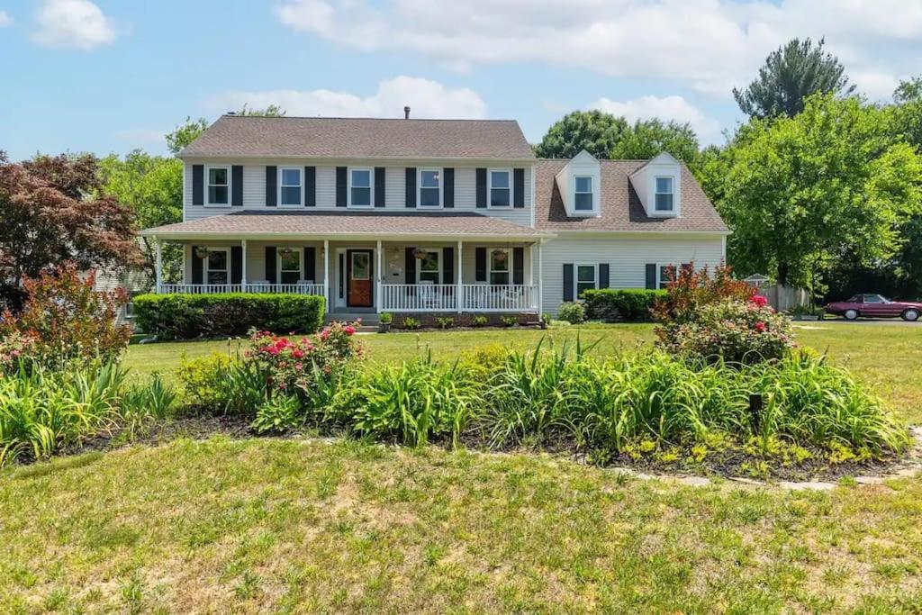Lrge 5 Bedroom 9 Beds Near Dc-Pool, Hot Tub, Gym, Game Rm, Fire Pit Bowie Exterior foto